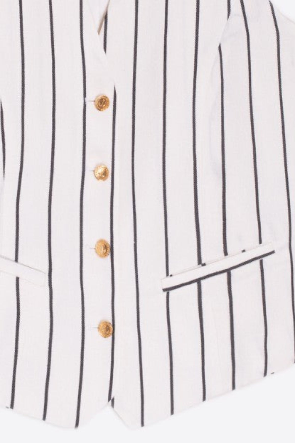 VEST AGATA DIPLOMATICO BLANCO Y NEGRO