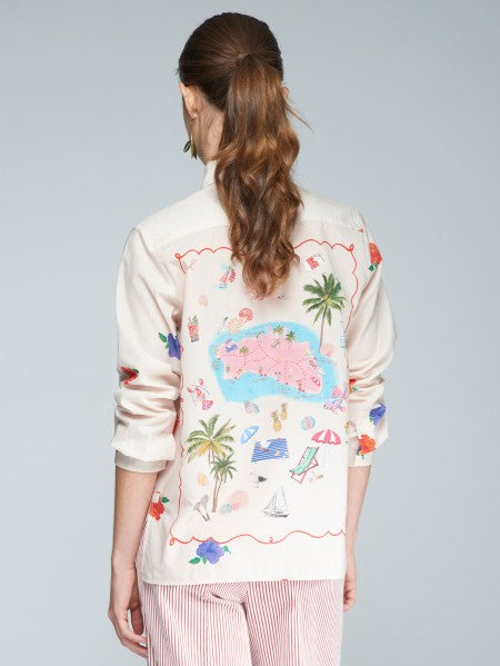 SHIRT ISABELLA MENORCA PRINT