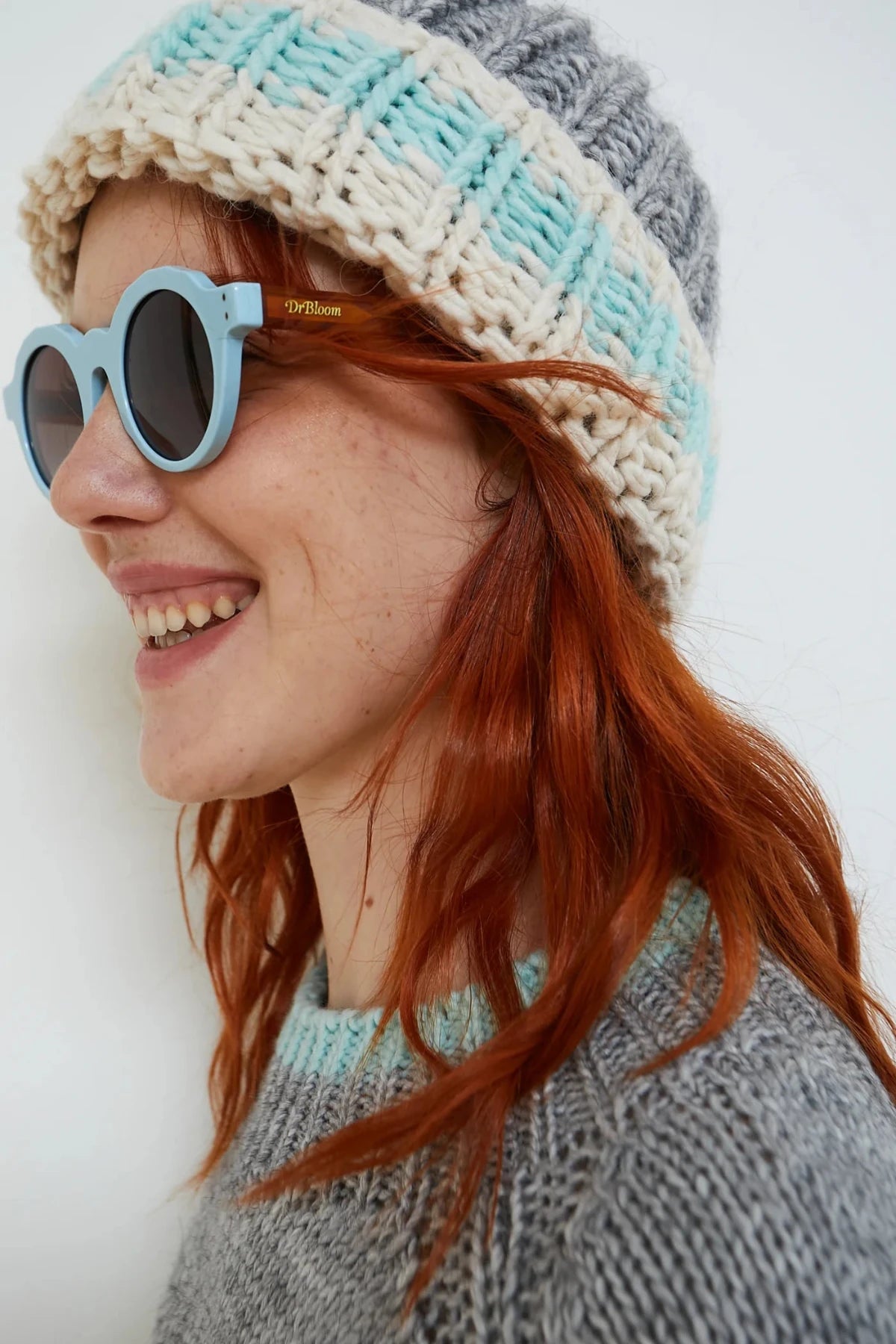 Grey Cookie Beanie