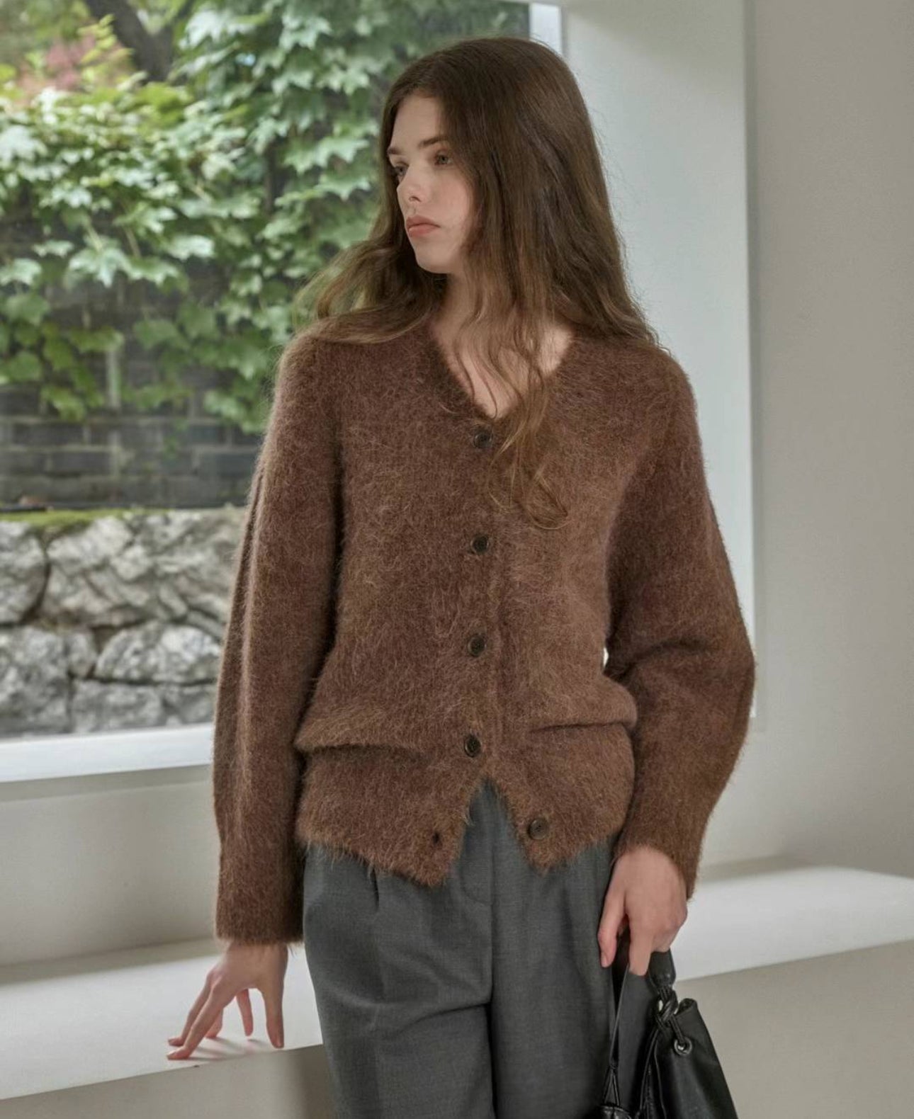 Slinky Faux Fur Cardi