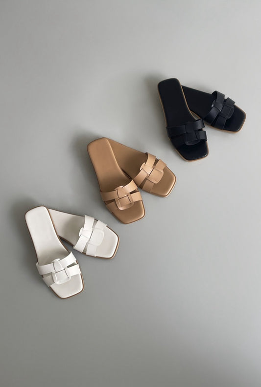 Buckle Slip Ons