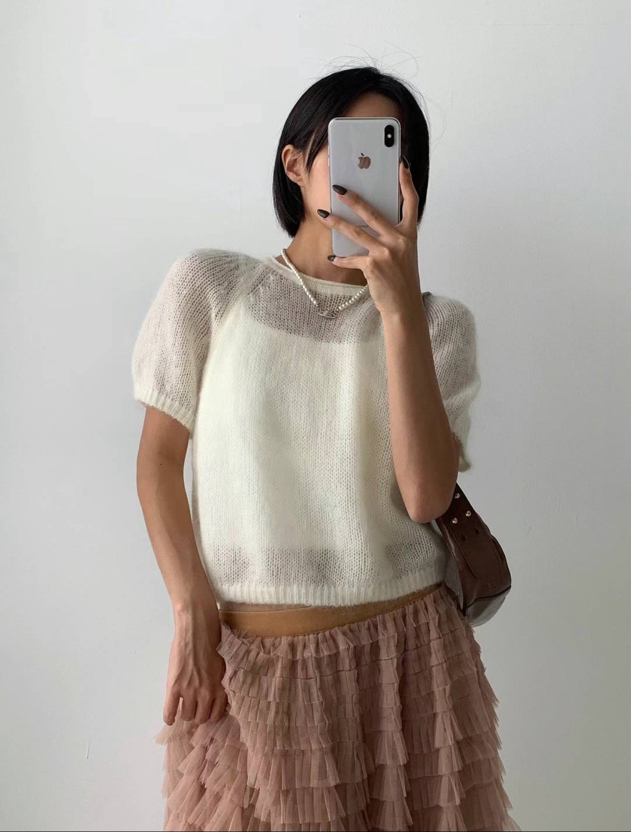 Sheer Sweater T-Shirt