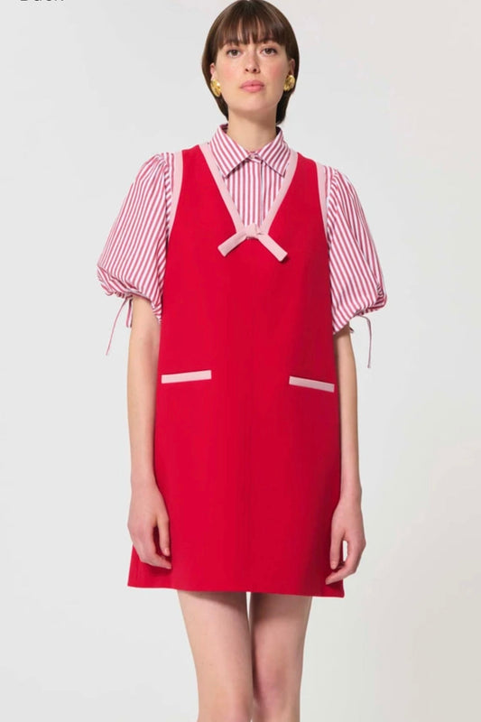 Rule Dress red double canvas