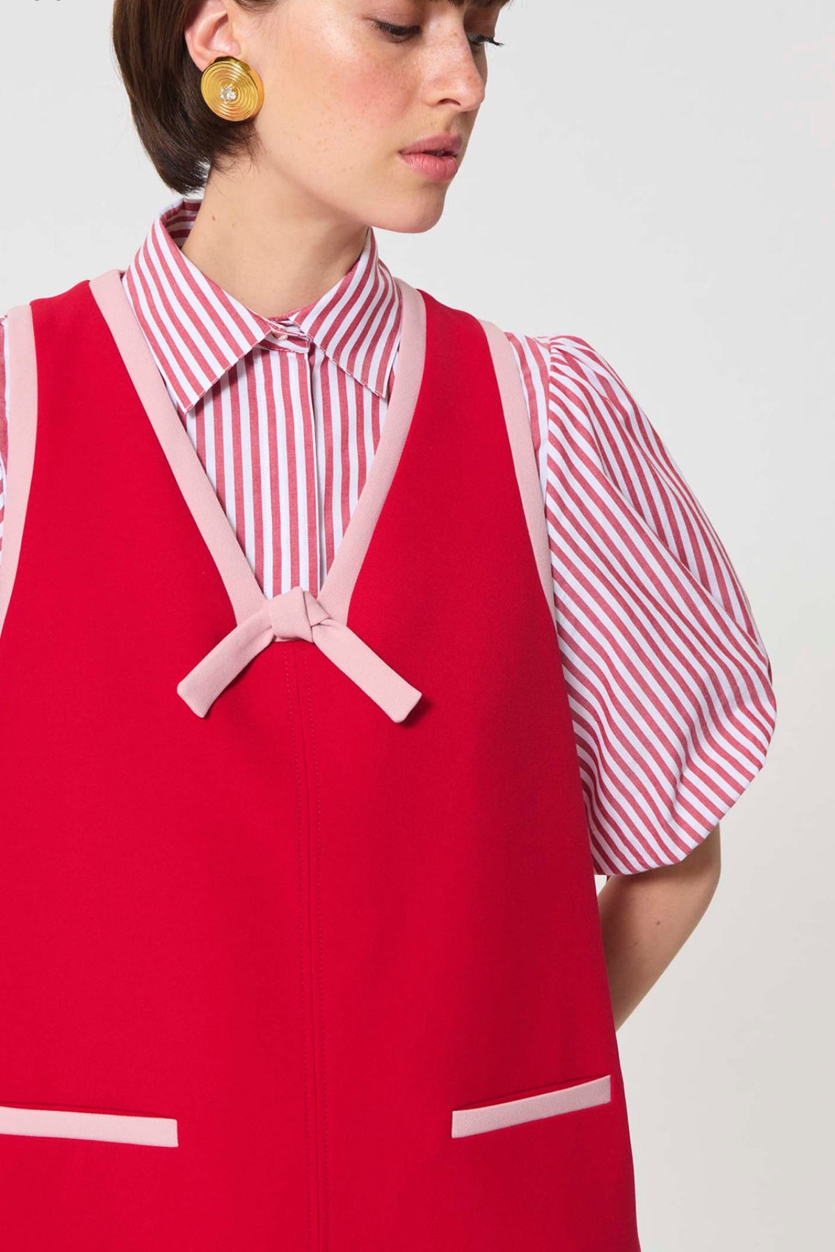 Rule Dress red double canvas