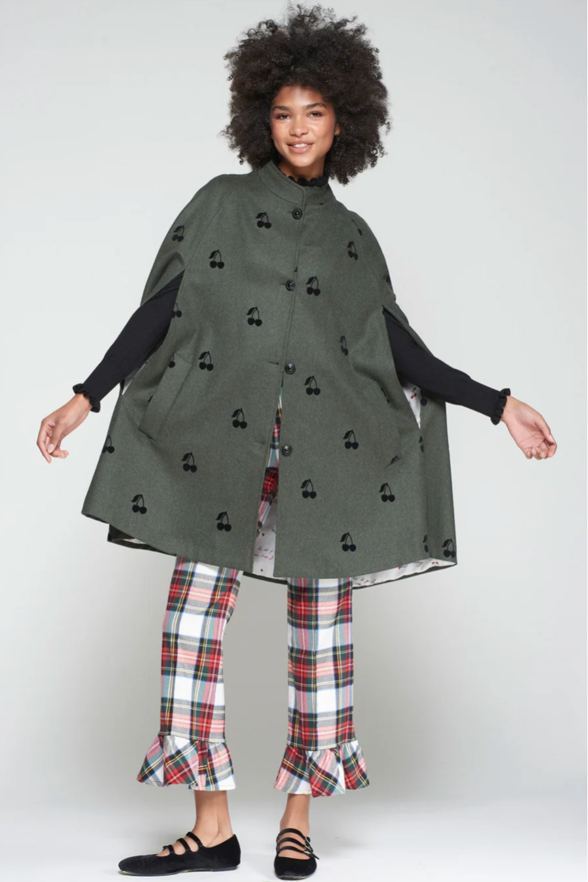 Capa Flocada Coat