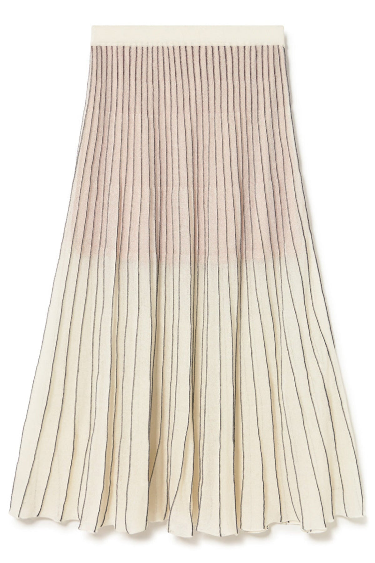 Midi radial skirt